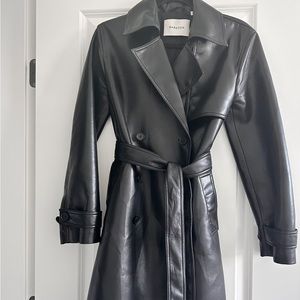 Aritzia Babaton Tabloid Leather Trench